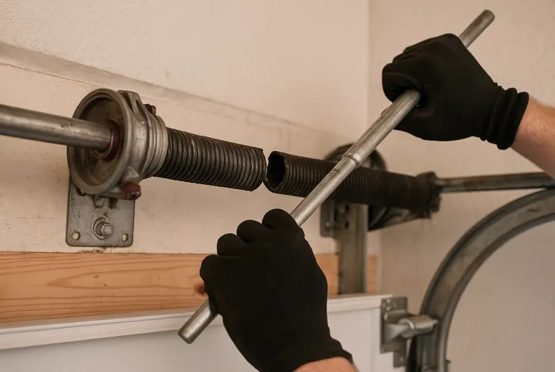 Garage Door Spring Repair in Akron