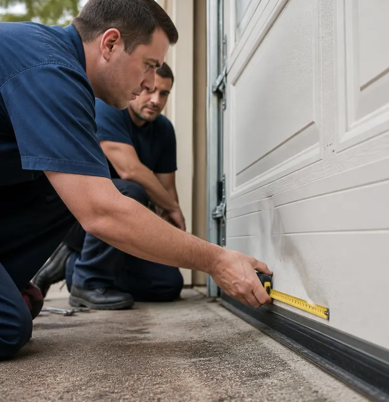 Off Track Door Repair in Akron
